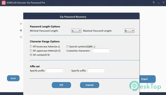 Descargar IUWEsoft Recover Zip Password Pro 13.8.0 Completo Activado Gratis