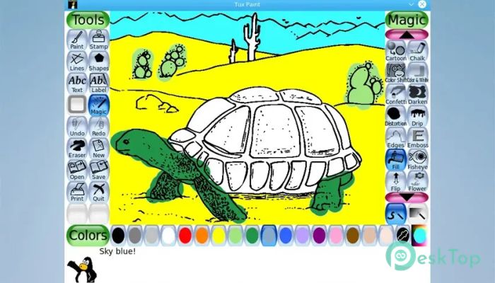 Tux Paint 1.0 完全アクティベート版を無料でダウンロード