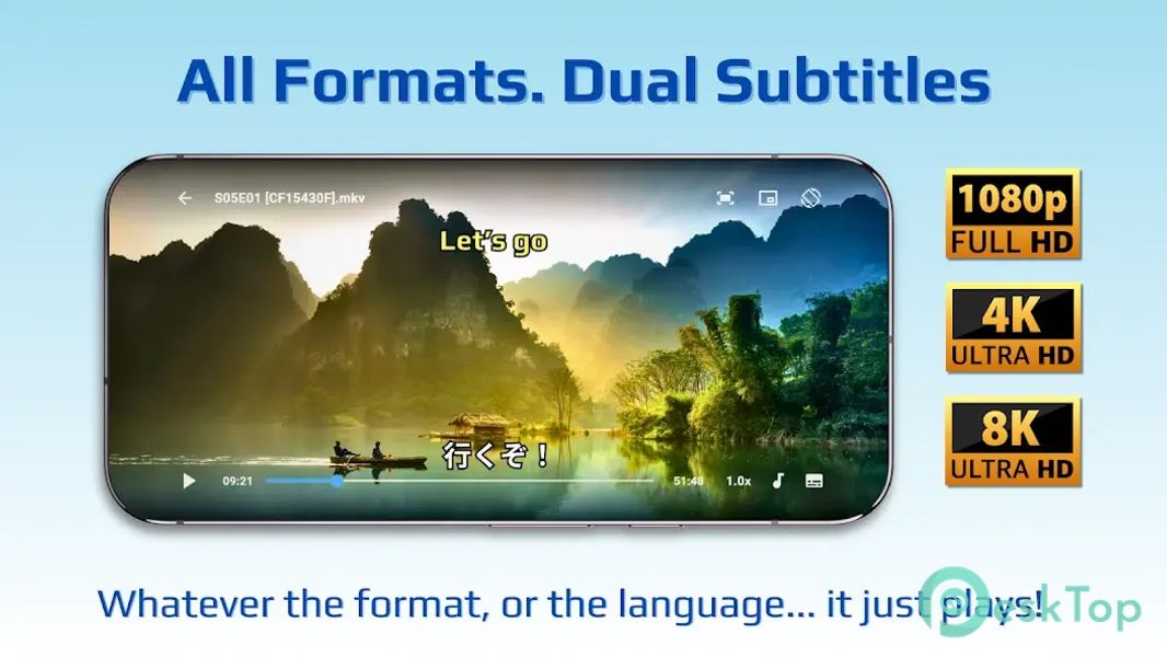 SubX Video Player – Dual Subs 1.6.0 APK MOD تحميل مجاني كامل