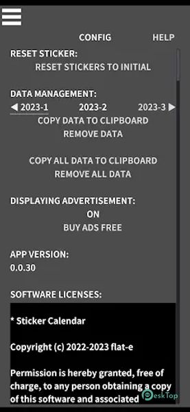 Sticker Calendar 0.1.8 APK MOD Unlocked (Full) Free Download