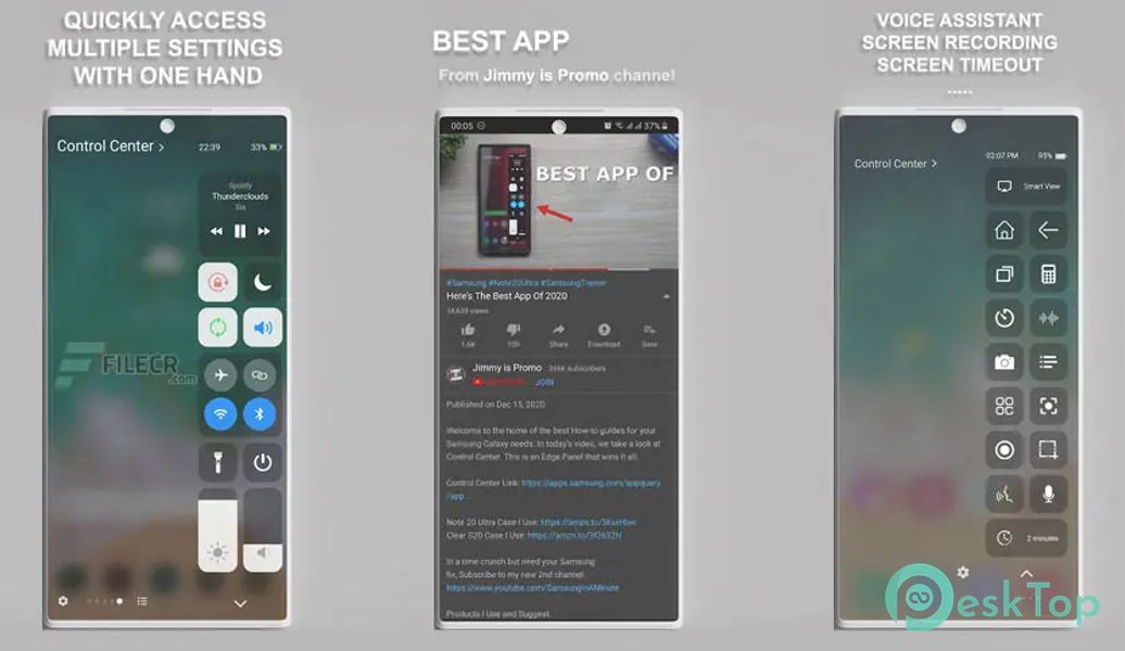 Control Center 2.6.1 APK MOD Tam Ücretsiz İndir