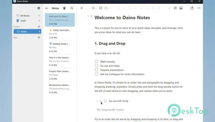 Descargar Daino Notes 3.1.2 Completo Activado Gratis