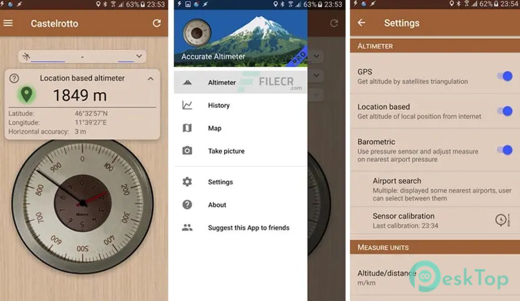 Accurate Altimeter PRO 2.4.4 APK MOD 完整免费下载
