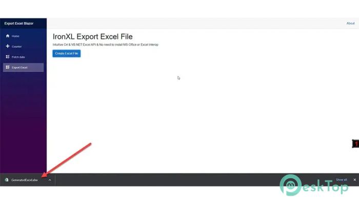 Download Blazor Export to Excel 1.0 Free Full Activated