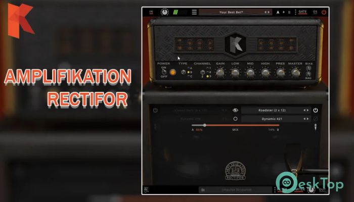 تحميل برنامج Kuassa Amplifikation Rectifor v1.0.4 برابط مباشر