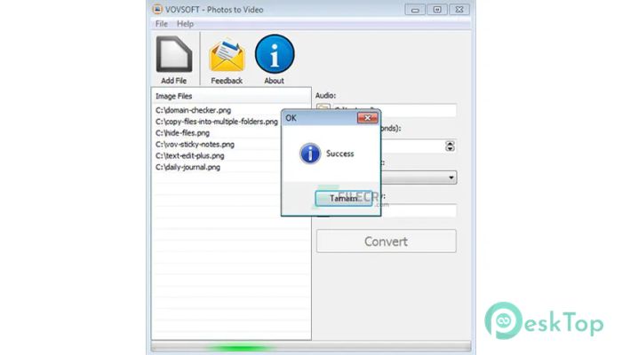 Download VovSoft Photos to Video 2.2 Free Full Activated