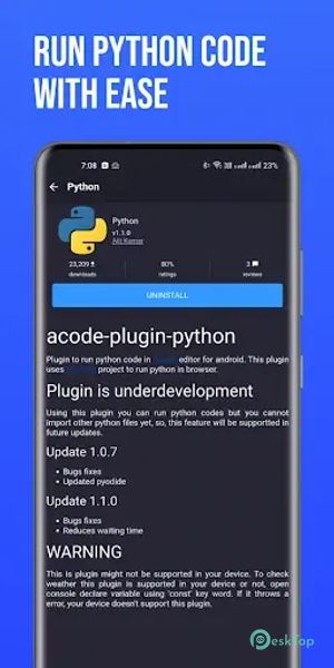 Acode - code editor - FOSS 1.12.1 build 971 APK MOD Descarga gratuita completa