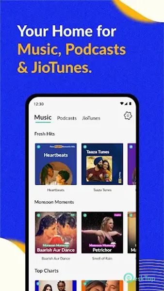 JioSaavn - Music & Podcasts 9.56 APK MOD Полная бесплатная загрузка