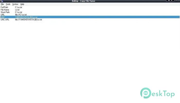 BullZip Copy File Name 2.2.0.22 Tam Sürüm Aktif Edilmiş Ücretsiz İndir