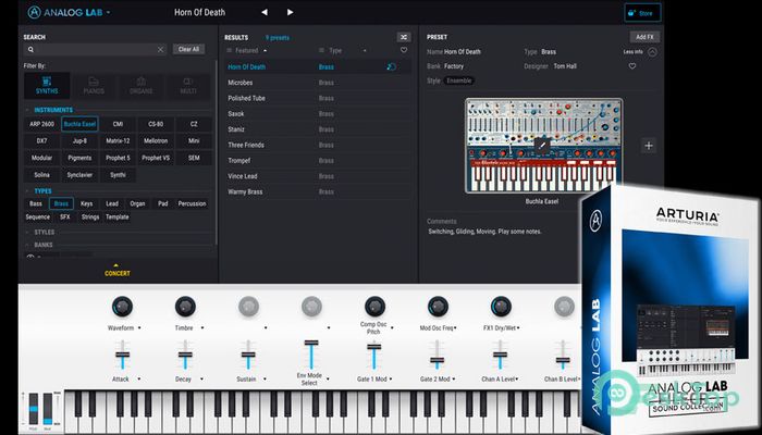Download Arturia Analog Lab V 5.7 Free Full Activated