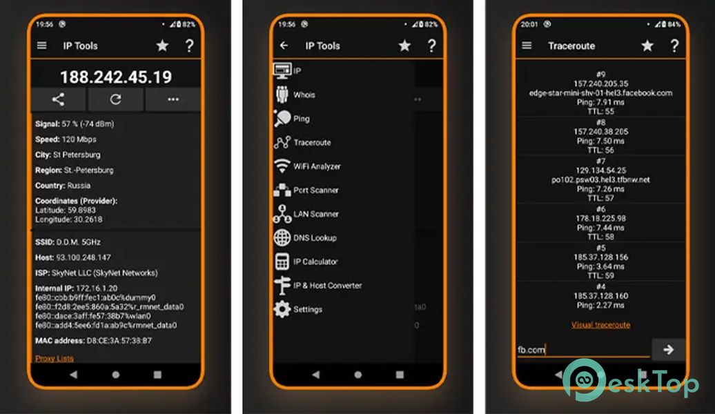 IP Tools - WiFi Analyzer 8.115 APK MOD Unlocked (Full) Free Download