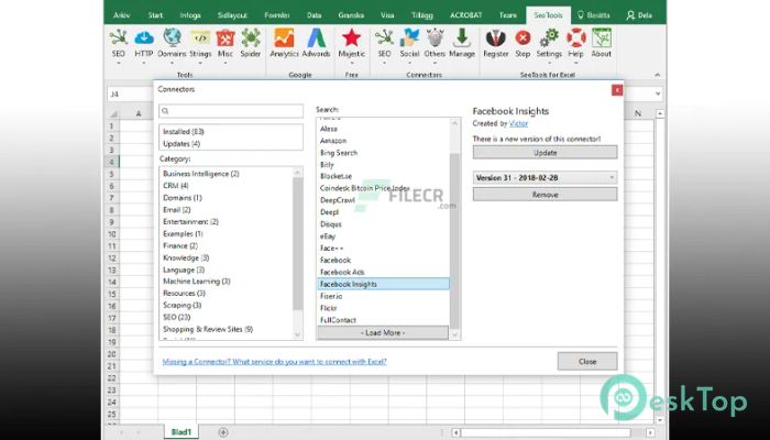  تحميل برنامج SeoTools for Excel 9.7.1.0 برابط مباشر