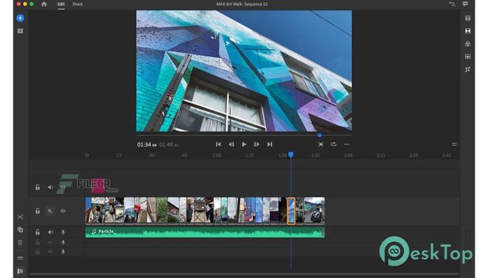 Adobe Premiere Rush 1.5.38 Mac用無料ダウンロード