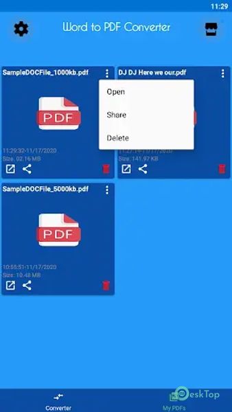 Word to PDF Converter0 6 APK MOD Unlocked (Full) Free Download