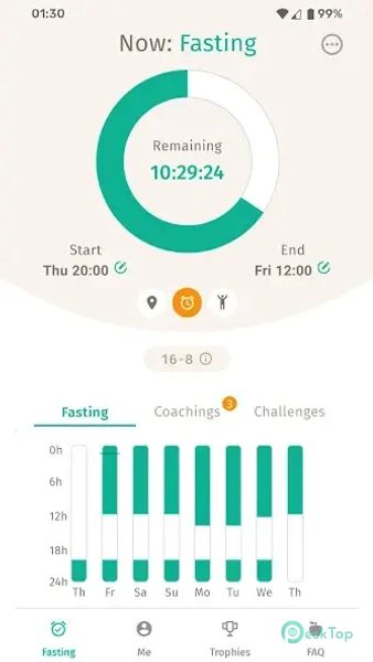 BodyFast: Intermittent Fasting 3.43.0 APK MOD Полная бесплатная загрузка