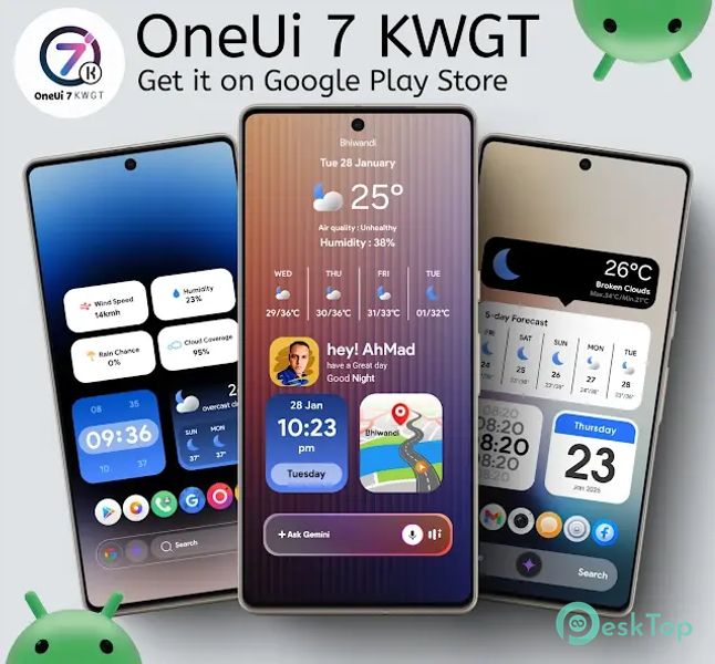 OneUi 7 KWGT 1.1.3 APK MOD Unlocked (Full) Free Download