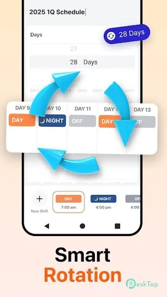 Spoke: Shift Calendar Planner 1.8.0 APK MOD フル無料ダウンロード
