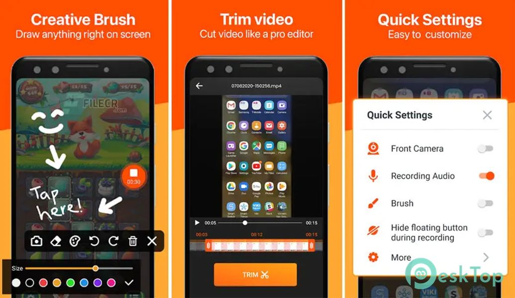 Télécharger Screen Recorder - G1REC 3.3.4 APK MOD Gratuitement et Complet