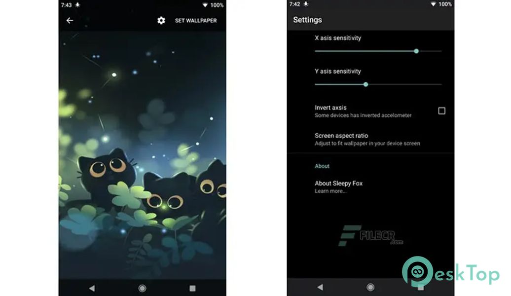 Finding Fireflies Live Wallpaper