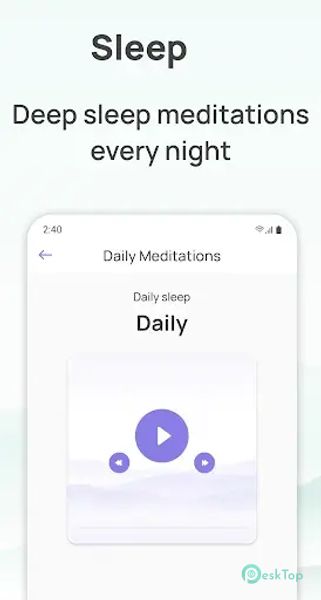 Serenity - Guided Meditation 5.11.1 APK MOD Полная бесплатная загрузка