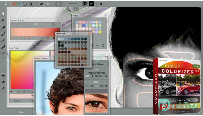 CODIJY Colorizer Pro 4.2.0 Tam Sürüm Aktif Edilmiş Ücretsiz İndir
