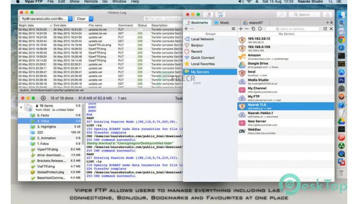 Viper FTP 6.3 (63006) Mac用無料ダウンロード