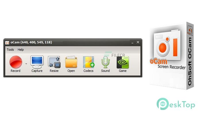 OhSoft OCam 520.0 Tam Sürüm Aktif Edilmiş Ücretsiz İndir