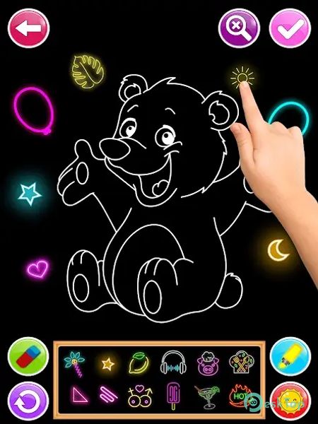Learn To Draw Glow Numbers 3.1 APK MOD Unlocked (Full) Free Download
