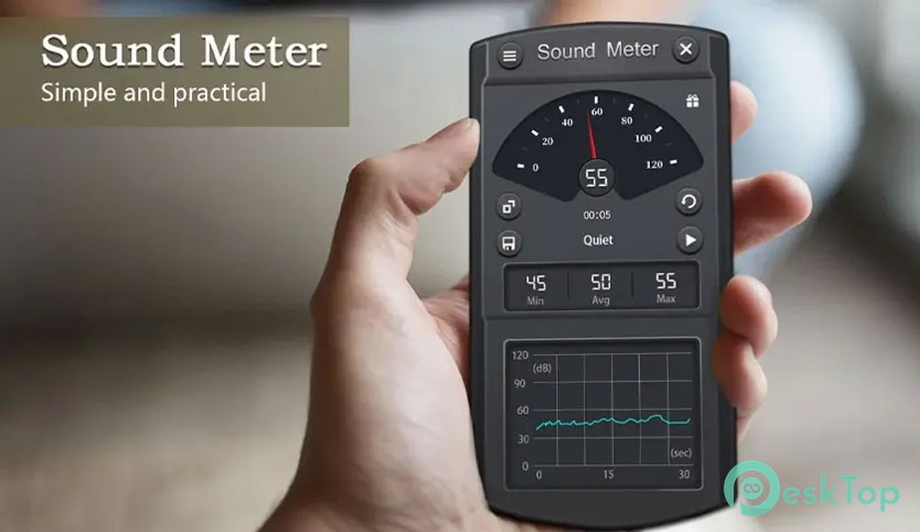 Sound Meter - Decibel Meter0 2.7.23 APK MOD تحميل مجاني كامل