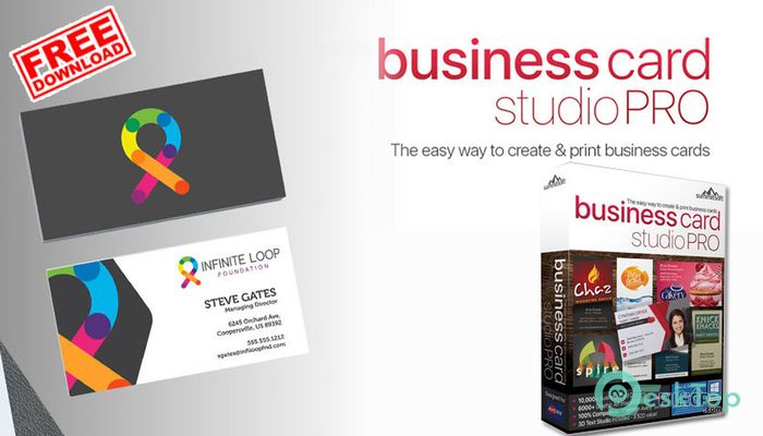 Summitsoft Business Card Studio Pro 6.0.4 Tam Sürüm Aktif Edilmiş Ücretsiz İndir