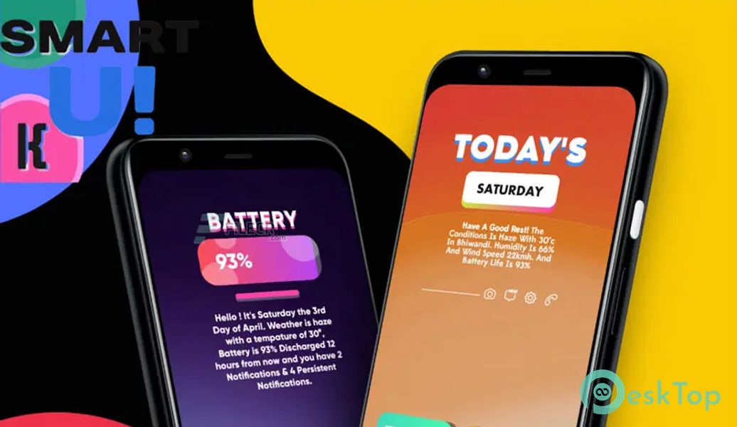 SmartUi KWGT v4.3.6 APK MOD Tam Ücretsiz İndir