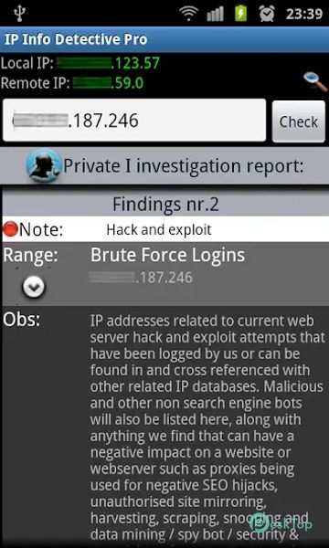 Télécharger IP info Detective Pro 4.0.0 APK MOD Gratuitement et Complet