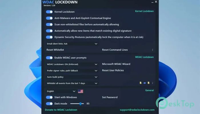 تحميل برنامج WDAC Lockdown 1.34 برابط مباشر