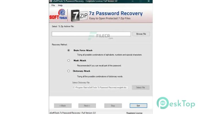 Download eSoftTools 7z Password Recovery  3.0 Free Full Activated