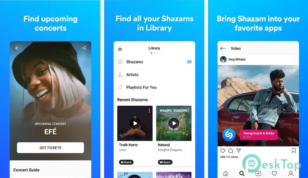 Shazam - Find Music & Concerts 15.7.0-250123 APK MOD フル無料ダウンロード