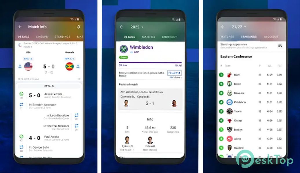 Sofascore - Sports live scores 25.01.02 APK MOD Полная бесплатная загрузка