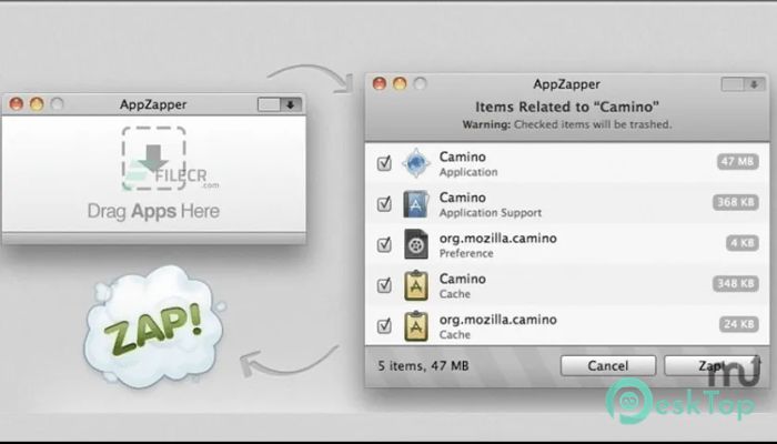 Télécharger AppZapper 2.0.3 Gratuit pour Mac