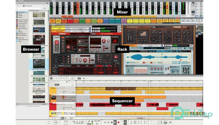 Télécharger Propellerhead Europa by Reason 2.0.0 Gratuitement Activé Complètement