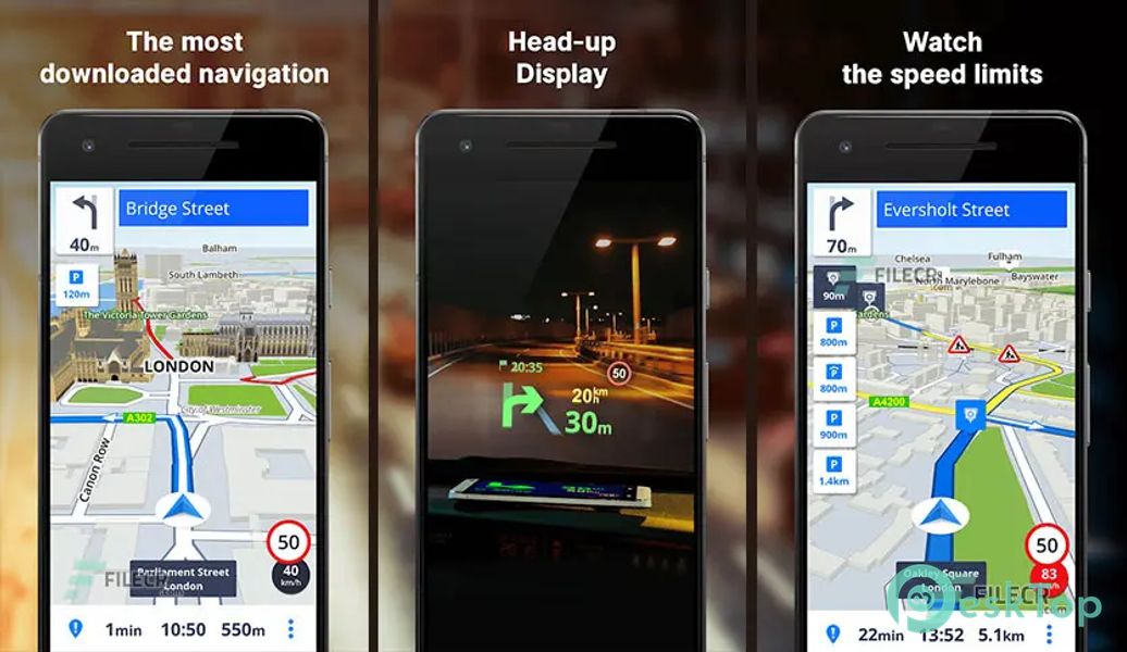 Sygic GPS Navigation & Maps 25.0.1-2383 APK MOD Полная бесплатная загрузка