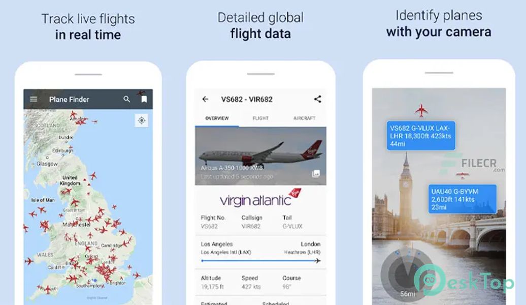 Plane Finder - Flight Tracker 7.8.4 APK MOD Unlocked (Full) Free Download