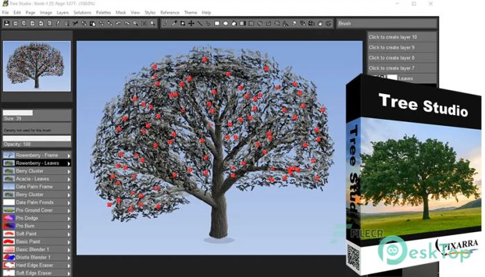 Download Pixarra TwistedBrush Tree Studio  5.05 Free Full Activated