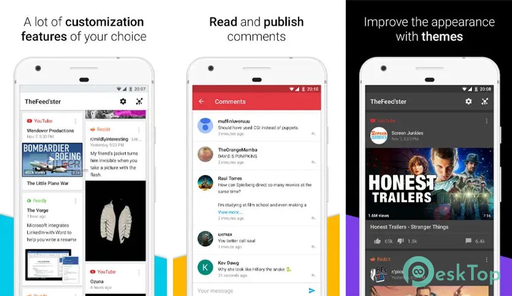 Feedster – News Feeds, Multi Social Media v2.0.1 APK MOD Полная бесплатная загрузка