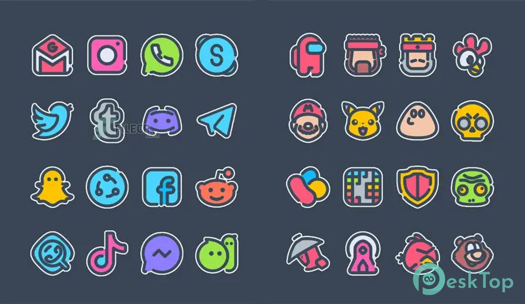 Sticker UI – Icon Pack v5.2 APK MOD Descarga gratuita completa