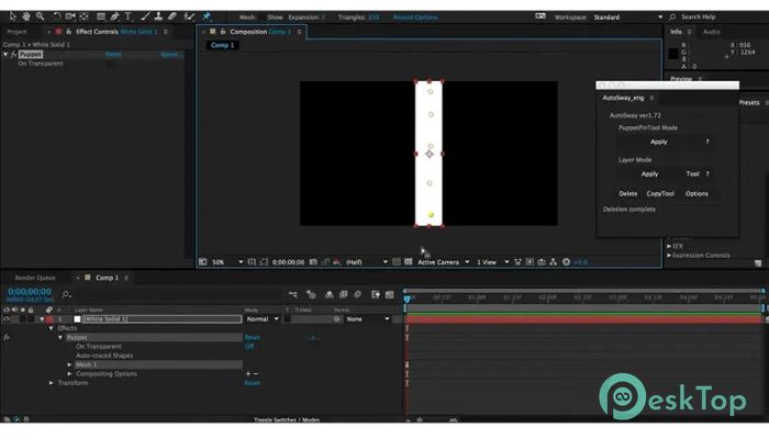 Aescripts AutoSway 1.92 for After Effects Tam Sürüm Aktif Edilmiş Ücretsiz İndir