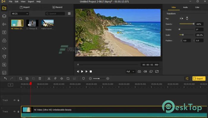 تحميل برنامج TunesKit AceMovi Video Editor 5.4.0.19 برابط مباشر