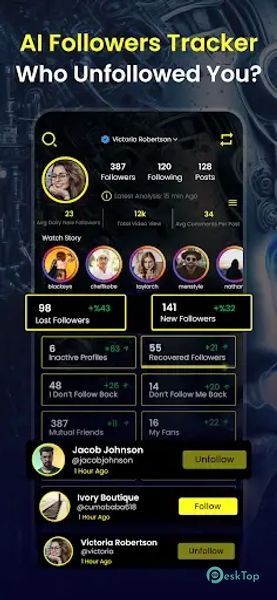 Reports AI - Followers Tracker