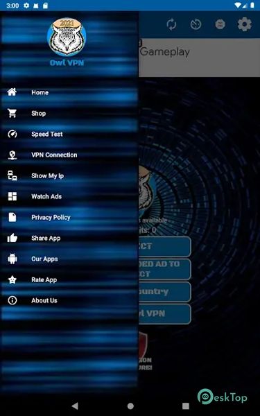Owl VPN Fast Secure Proxy Net 1.2.9 APK MOD Descarga gratuita completa