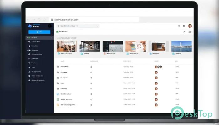 Infomaniak kDrive 3.5.8 Tam Sürüm Aktif Edilmiş Ücretsiz İndir