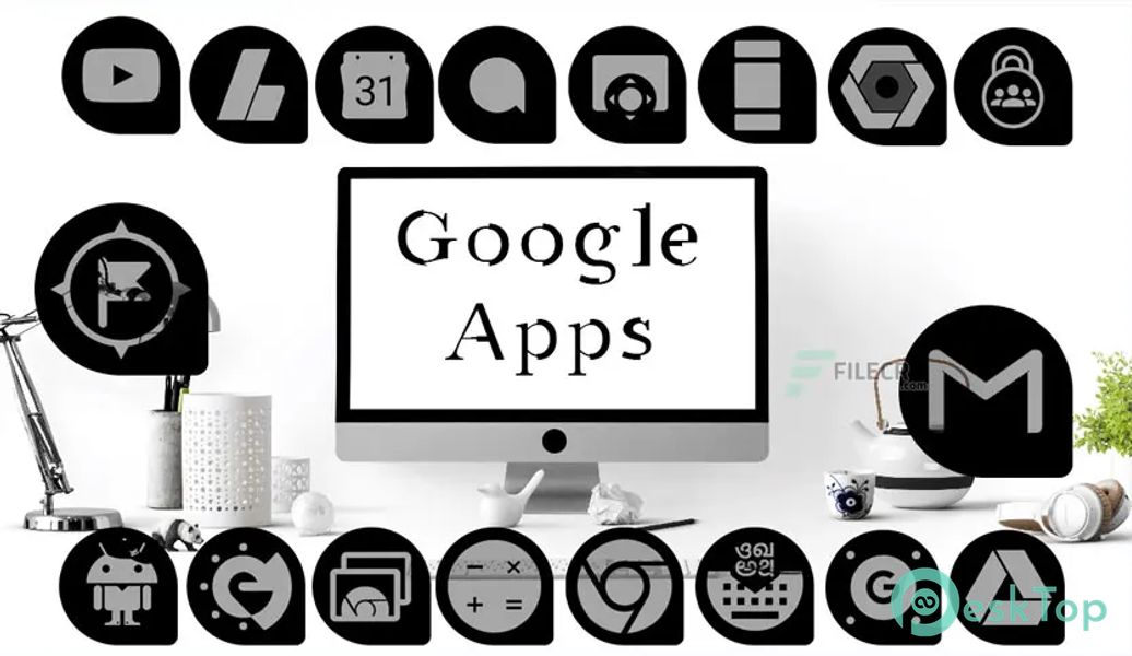 Oscuro Dark Icon Pack 221.0 APK MOD تحميل مجاني كامل