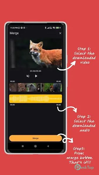 Merge: add audio to video 2.0.2 APK MOD Полная бесплатная загрузка